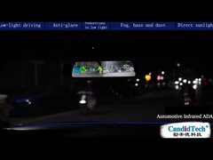 1080P 2MP Automotive Infrared ADAS Streaming Rearview Mirror