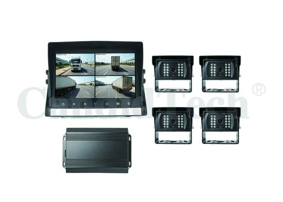 4-kanałowy system kamer surround 360 stopni z funkcją wykrywania pieszych AI, rozdzielczością 1080P i trwałością na poziomie pojazdów